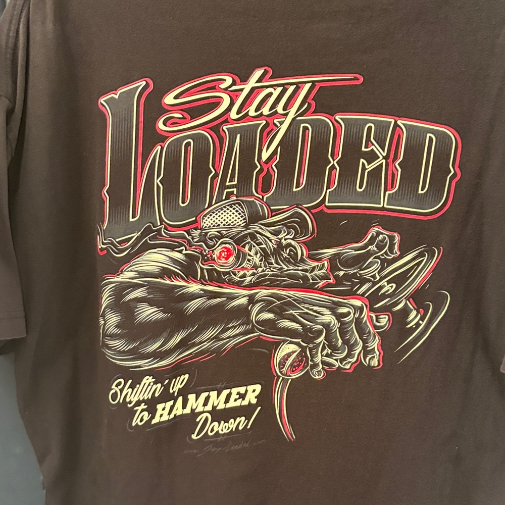 Stay Loaded Graphic T-Shirt - Black 2XL